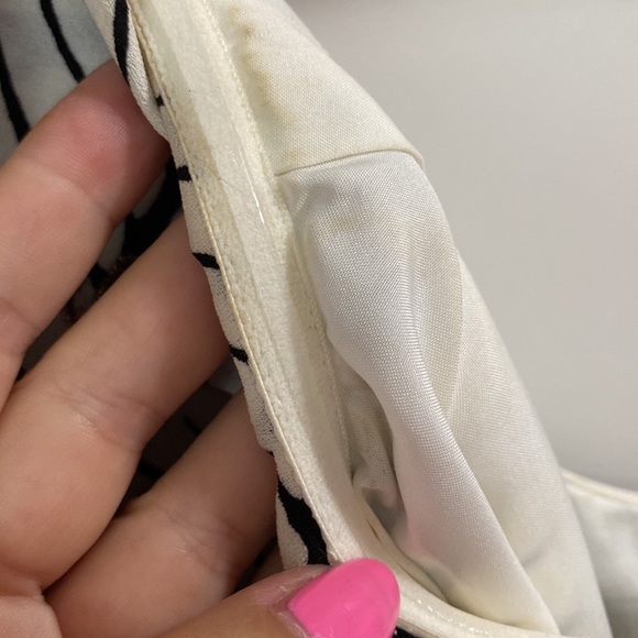 Like new Summer resort tropical palm ruffle one shoulder dress - Picture 8 of 10